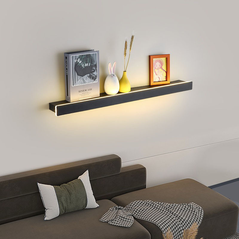 壁灯卧室床头灯极简led长条线性灯沙发客厅背景墙灯装饰氛围灯具