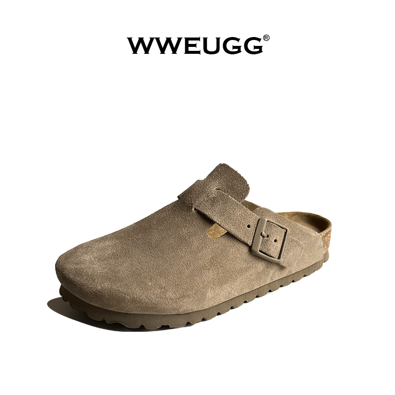 【3.0半包】3cm时尚金标半包勃肯鞋高端上档次一脚蹬不累脚