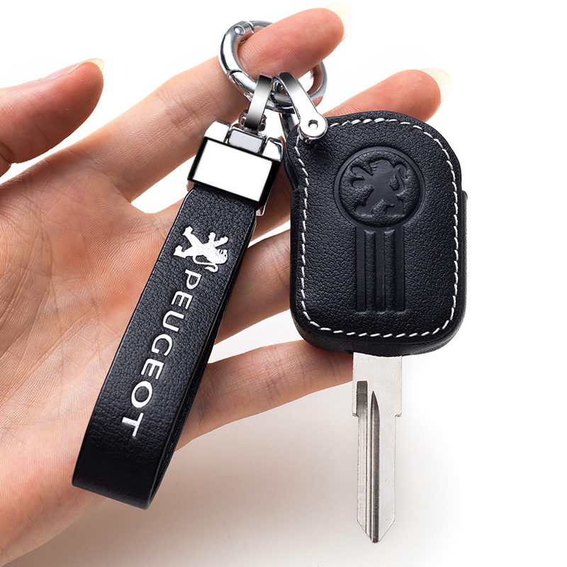 标致Django姜戈钥匙套标致姜戈150摩托车改装配件SF4副锁匙保护套