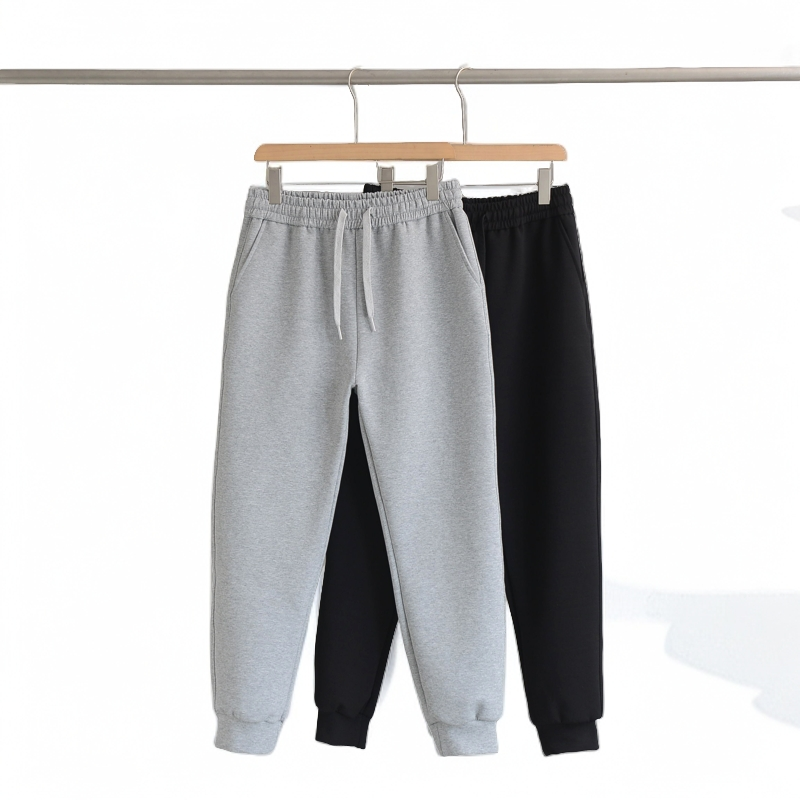 2024新款秋季空气层95棉百搭休闲卫裤