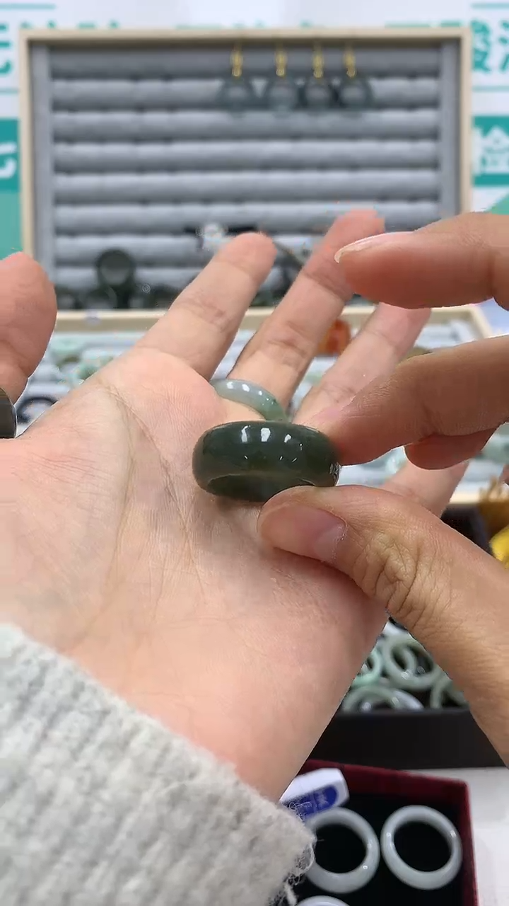 【闪购商品】和田玉（糖玉）戒指未镶嵌和田玉戒圈
