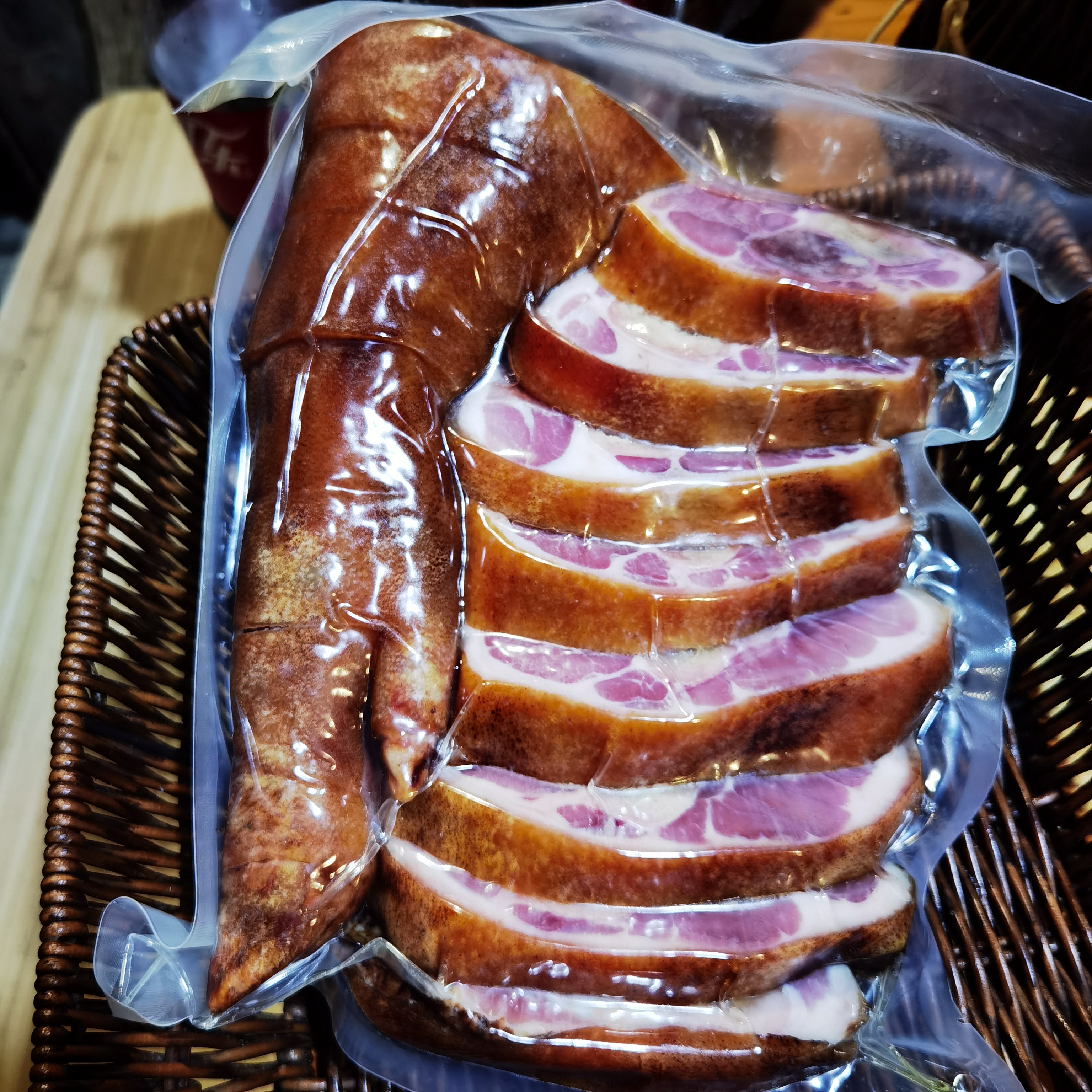 【秋茂源】腊猪蹄传统农家特产新鲜猪蹄腌制烟熏烧洗切3斤4斤