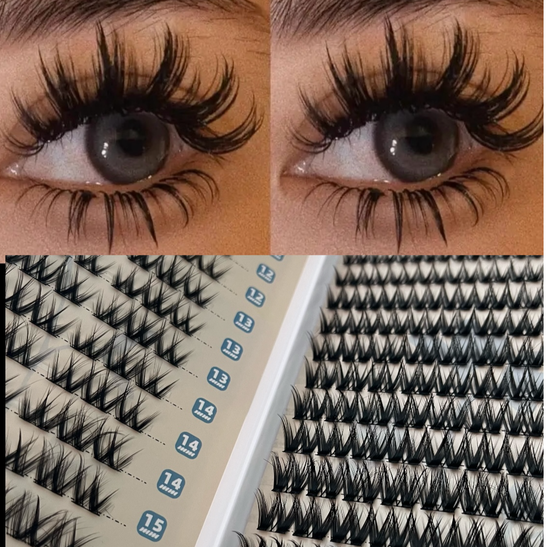 deleyza德丽扎白盒两种款式睫毛书柔软时尚