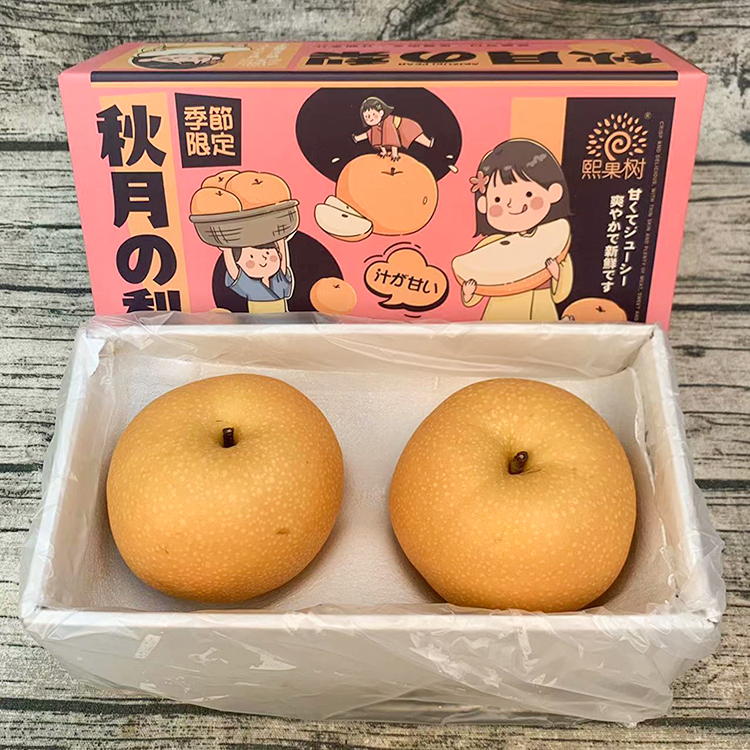 【乐鲜果园】季节限定熙果树秋月梨酥脆甜多汁当季新鲜梨