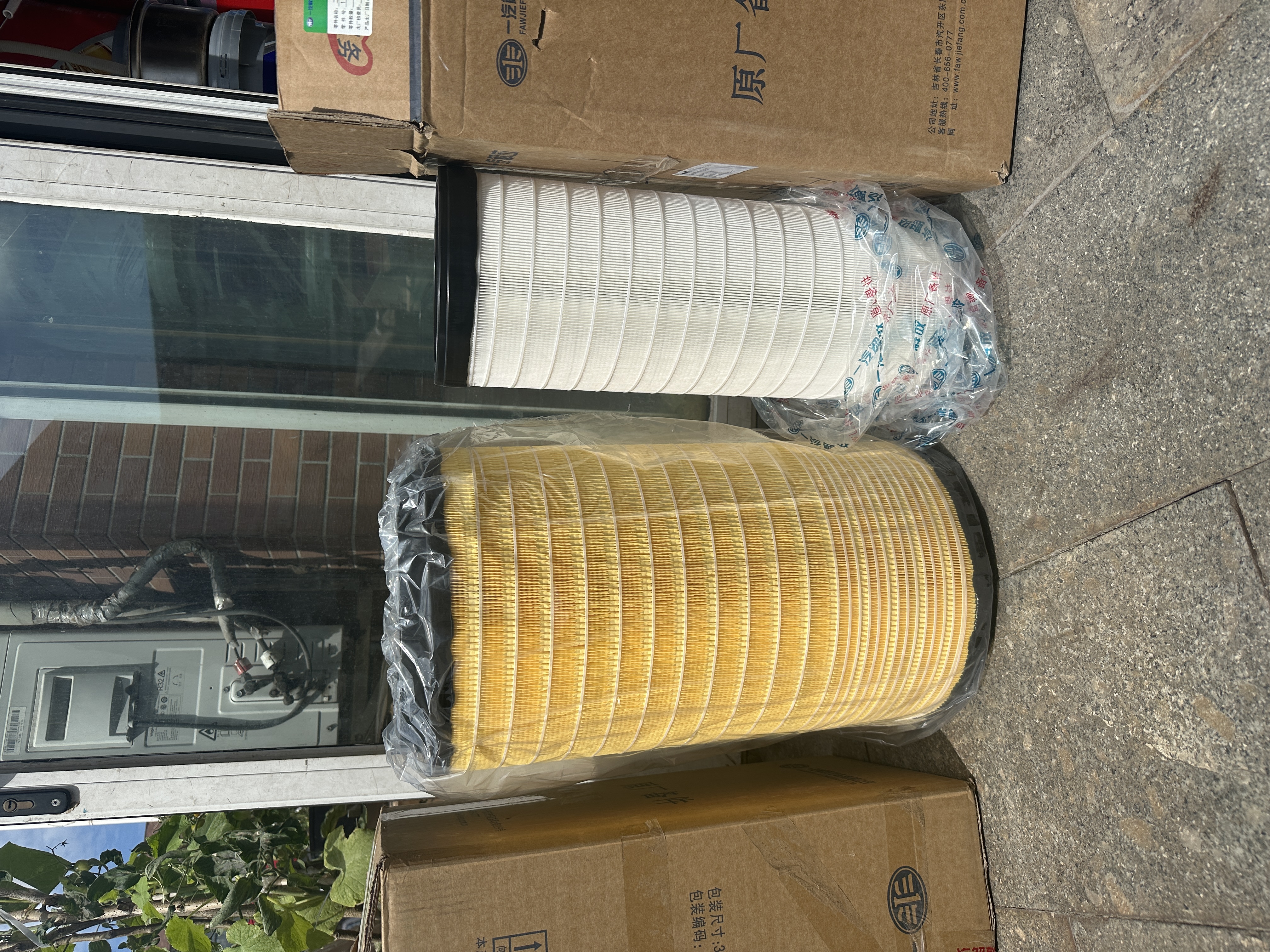 原厂国六J7新款1650空气滤芯