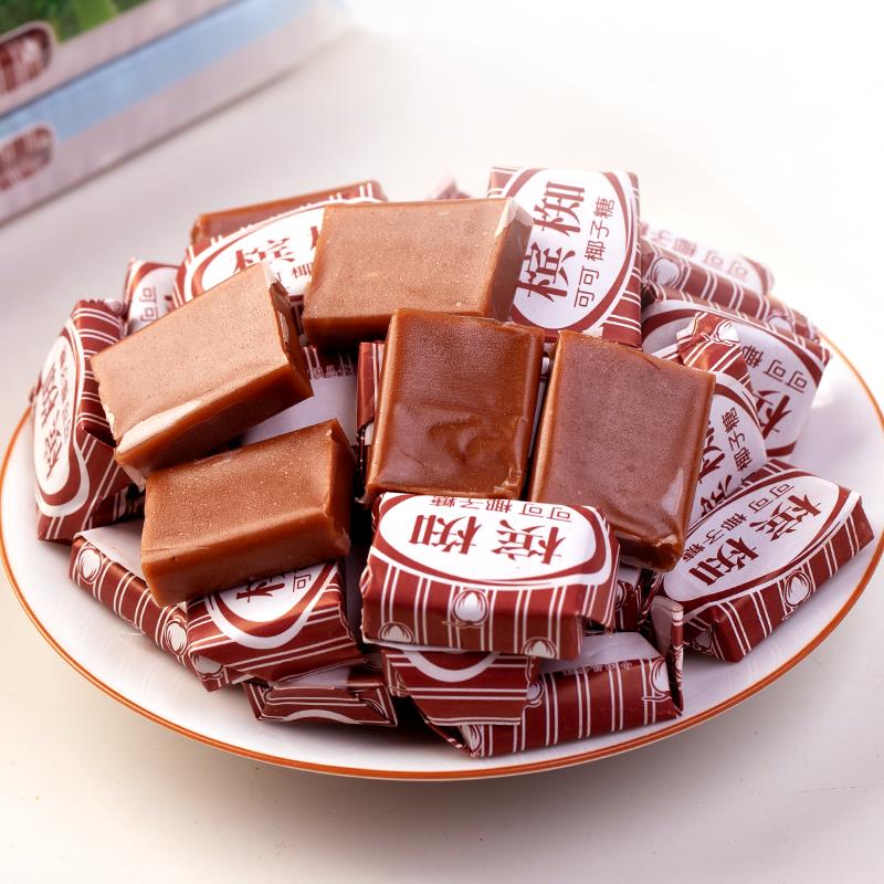 椰子糖老包装丝滑食用儿时怀旧休闲零食解馋新鲜严选优质麦芽糖