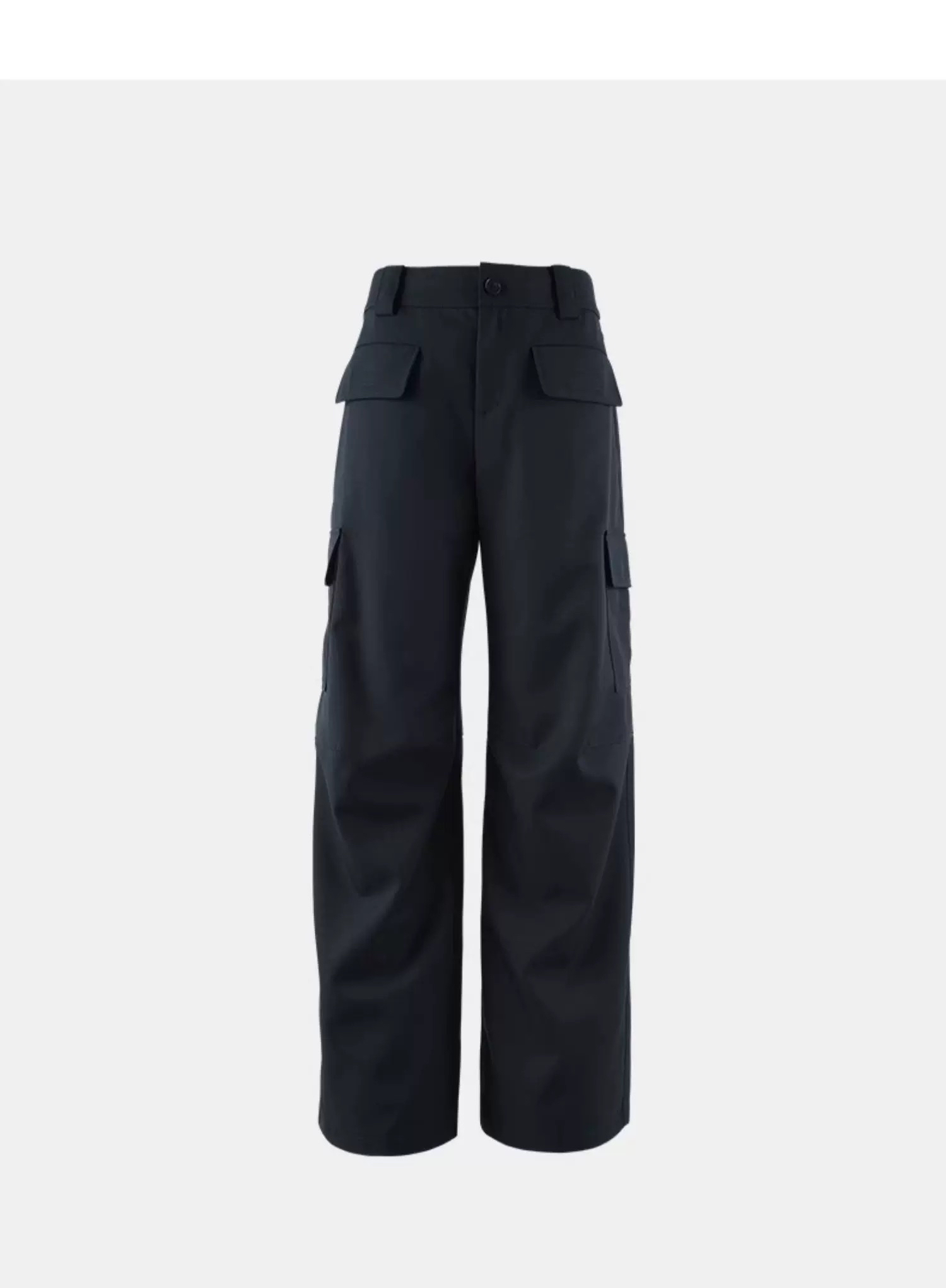 【自留款】24秋冬新品挺括板正精纺羊毛贴袋口袋百搭酷飒工装裤