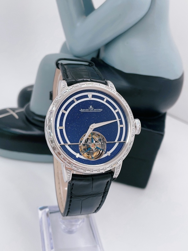 99新 Jaeger-LeCoultre/积家 新款陀飞轮 5083402 砂金石表盘
