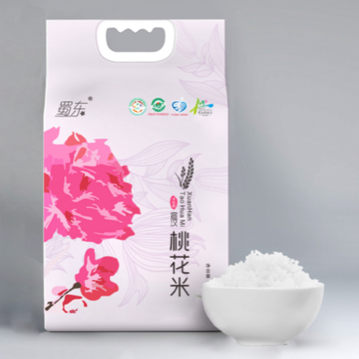 宣汉桃花米5KG真空包装