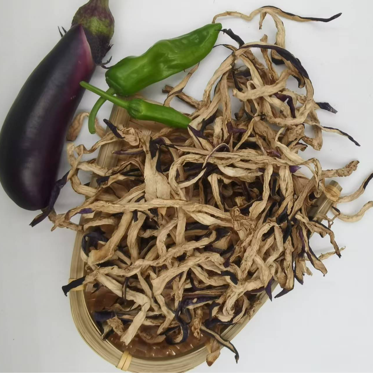 干茄子条 2024年新货 茄子干  紫茄子干东北干菜500克包邮