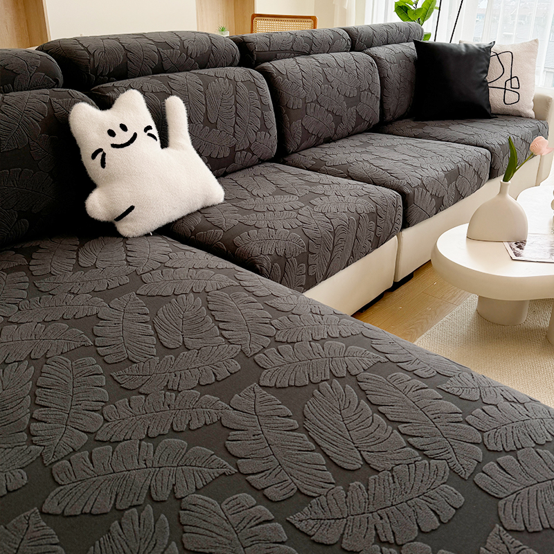 洱峰今柠新款毛绒沙发套罩防滑防猫抓沙发布坐垫冬季加厚盖布巾