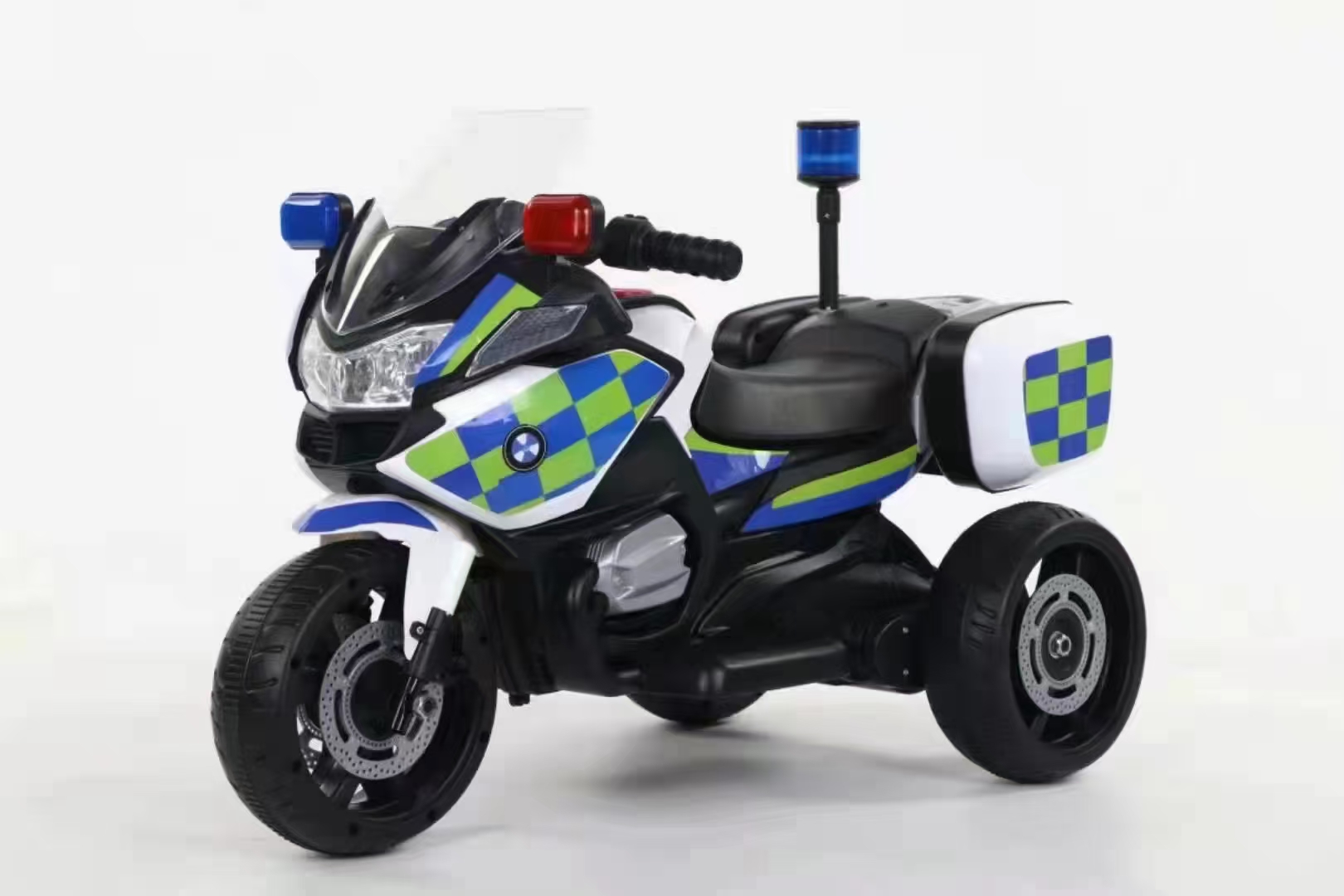 特警摩托车，电动款，儿童1-6岁