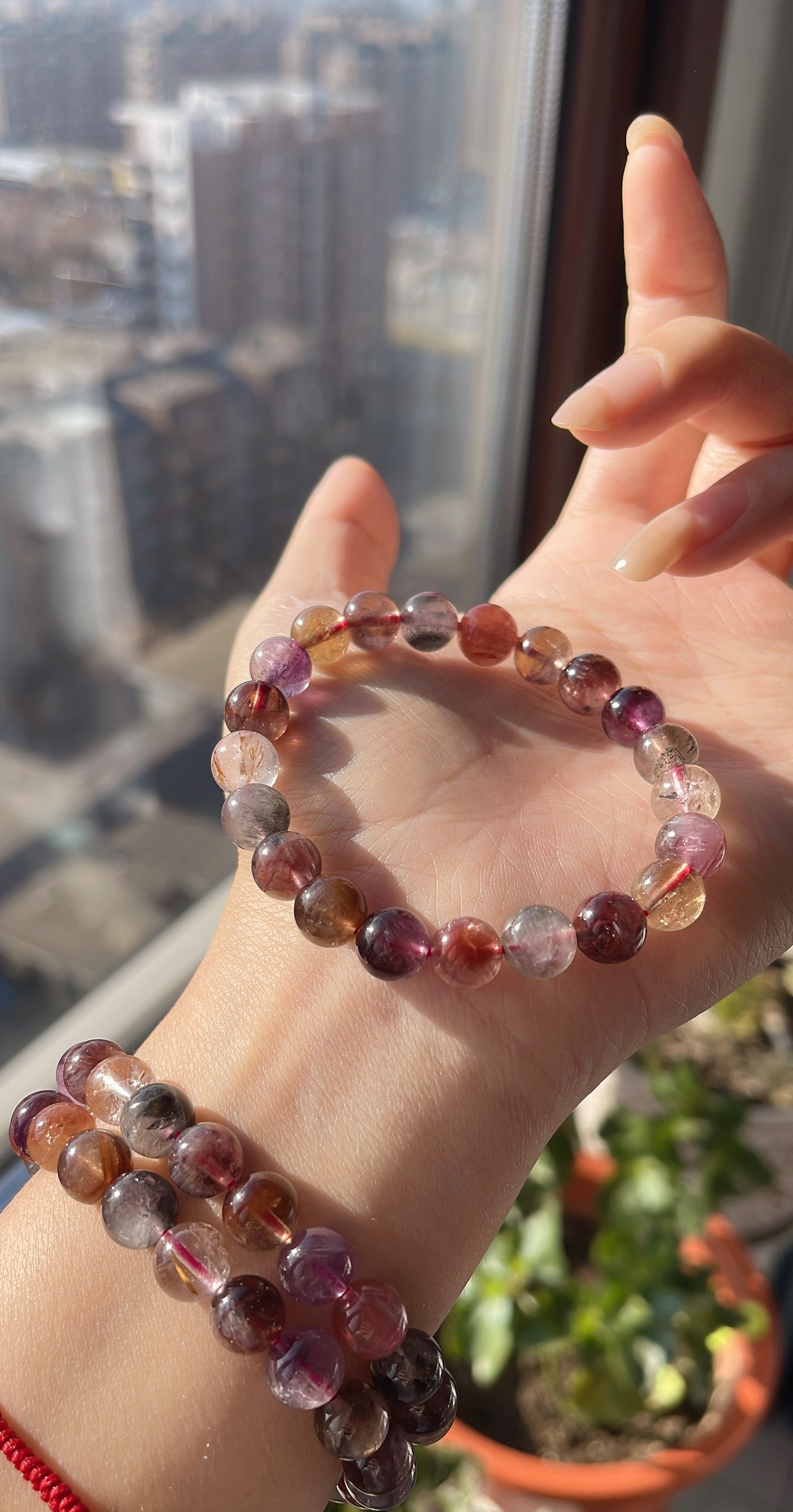 DIY串珠多宝手串9mm