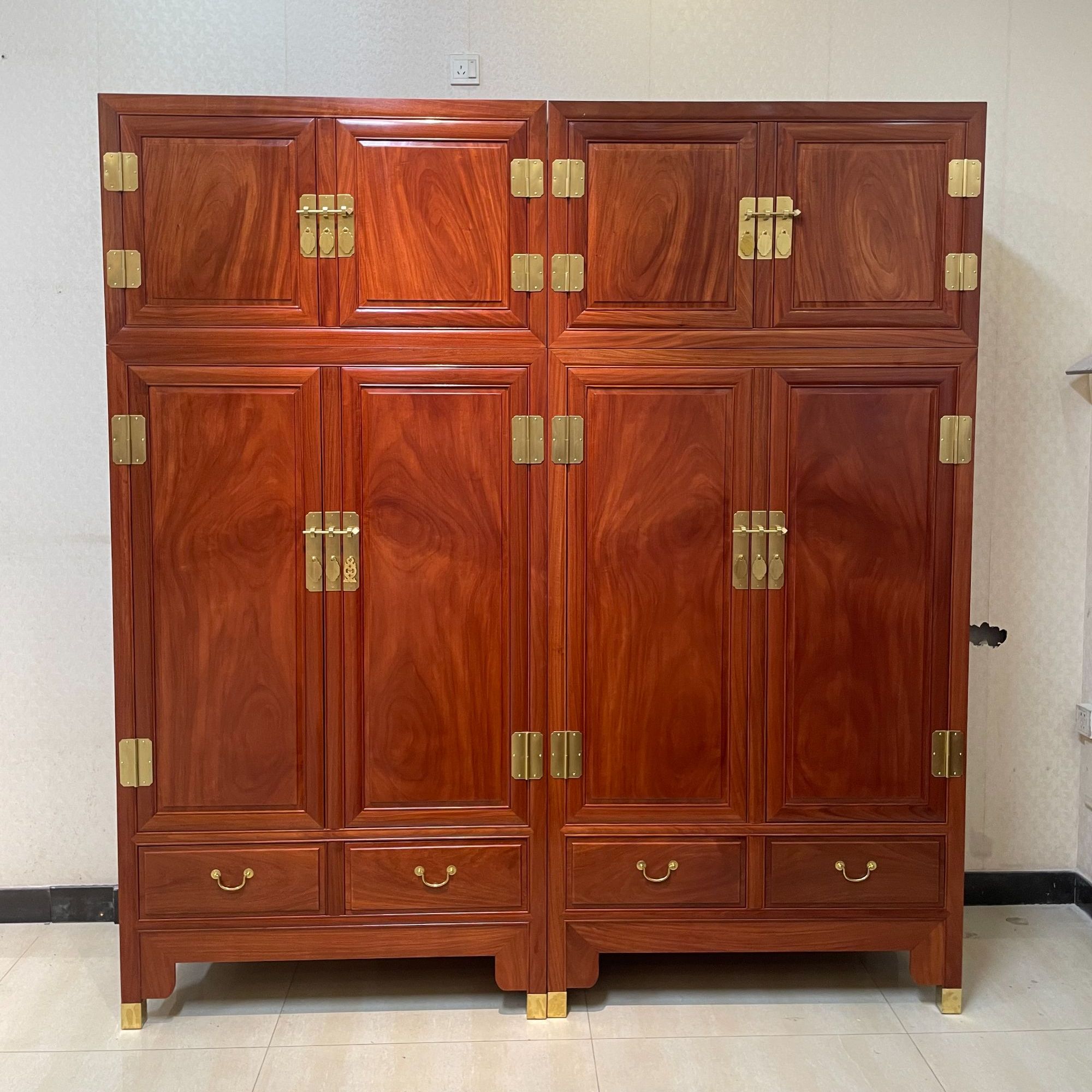 （长2.16米宽58cm高2.32米）刺/猬/Z/T/顶箱柜红木大衣柜