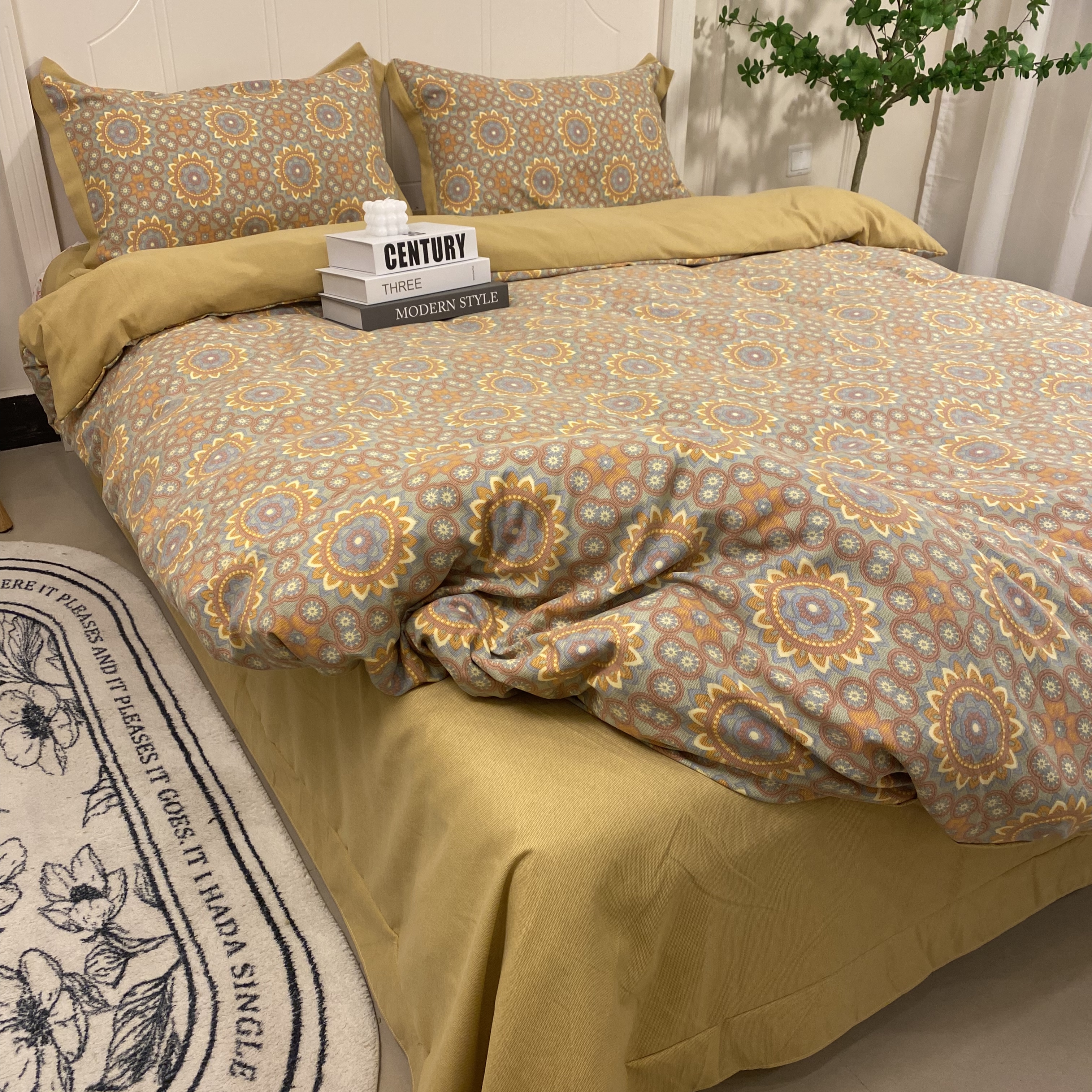 精品高端套件 四季款双层纱暖绒棉四件套