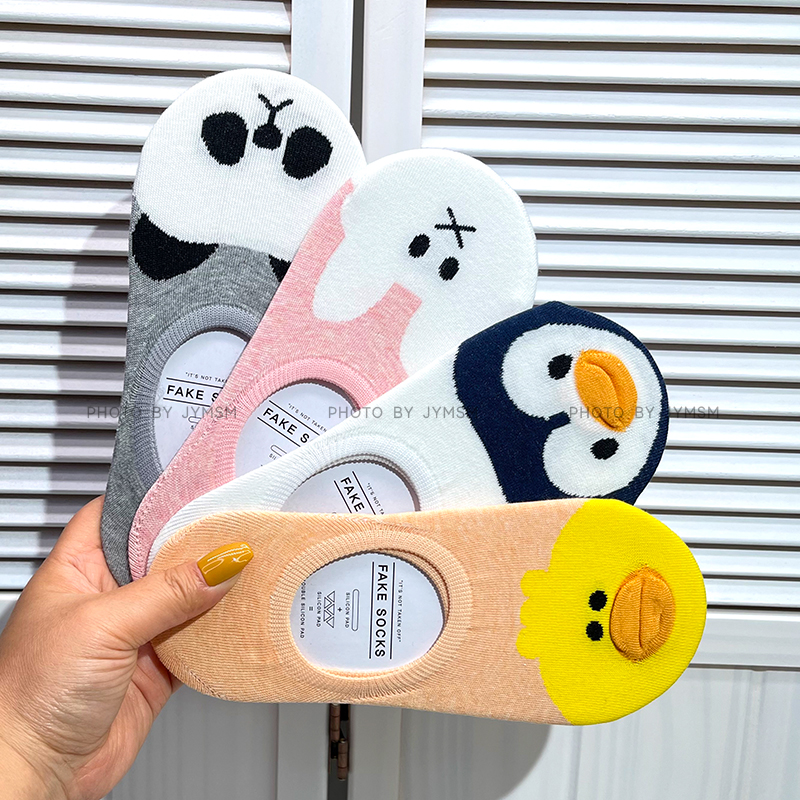 【满5双包邮】韩国袜子夏季女袜