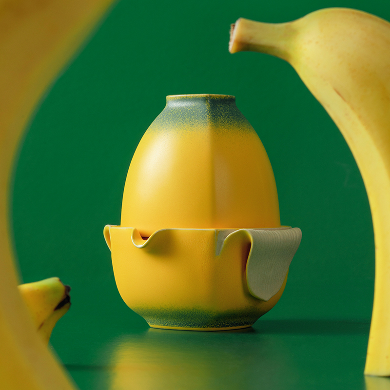 EDENUS/万仟堂禁止蕉绿·快客杯一壶一杯包旅行高档简约中式便携式