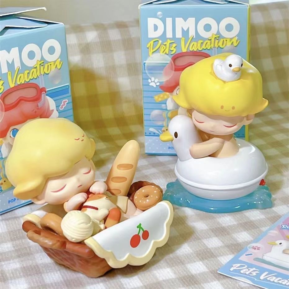 【国版拆盒】宠物度假高质量系列盲盒手办玩具桌面摆件生日礼物