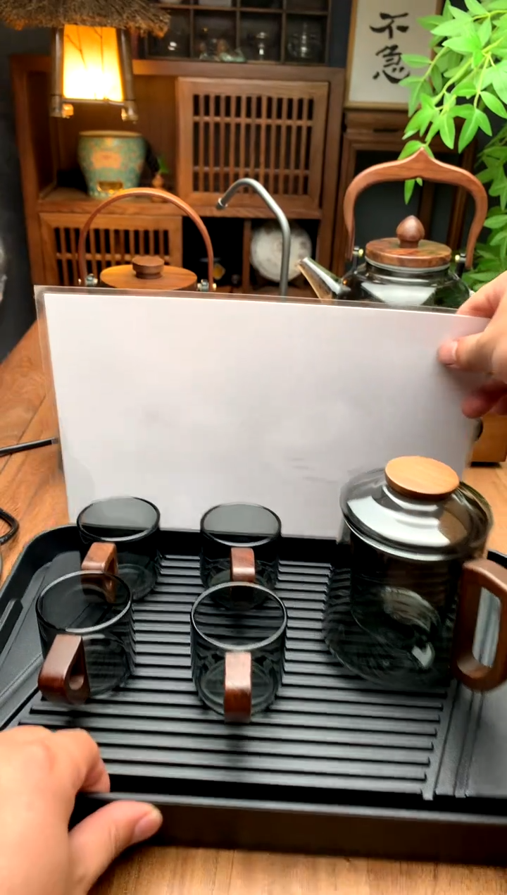 【闪购商品】玻璃茶盏合欢壶