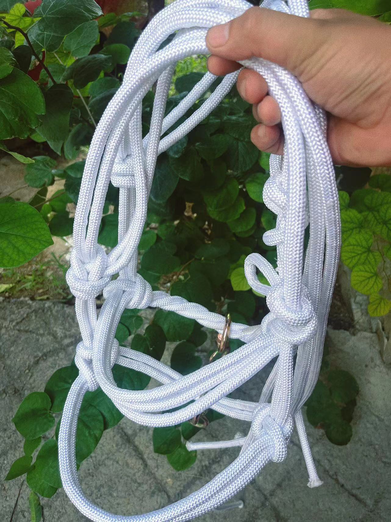 大小号成品牛笼头牛犊笼头套手工编织大小可调节栓牛神器大号牛绳