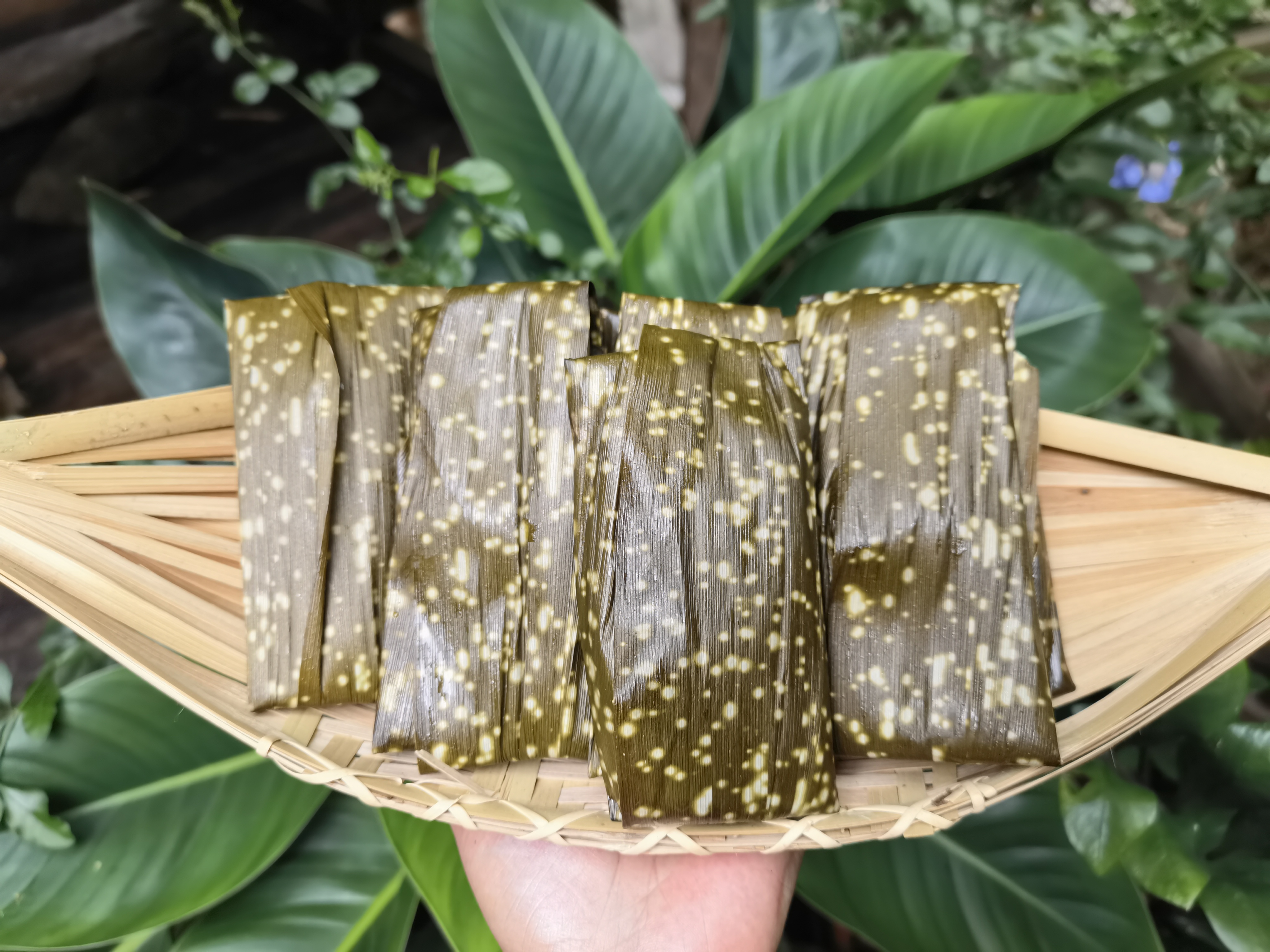 云南特产 泼水粑粑 景谷勐班傣族  香花粑粑10个一袋800克顺丰包