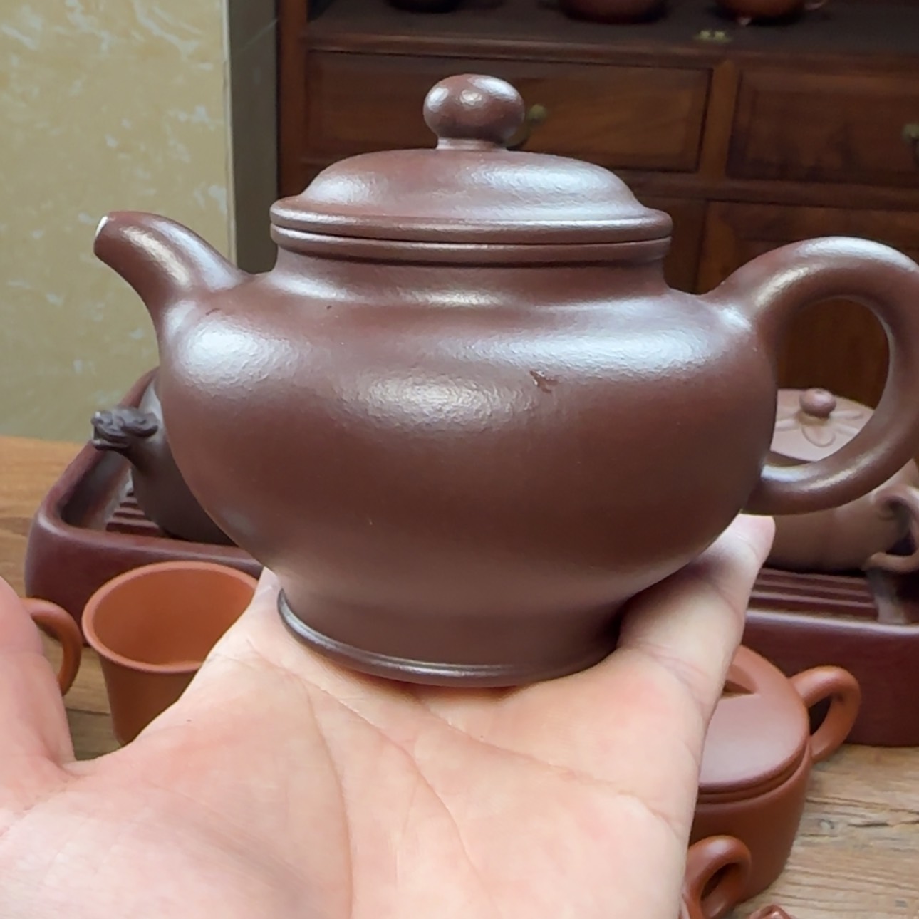 【闪购商品】底槽青茶壶