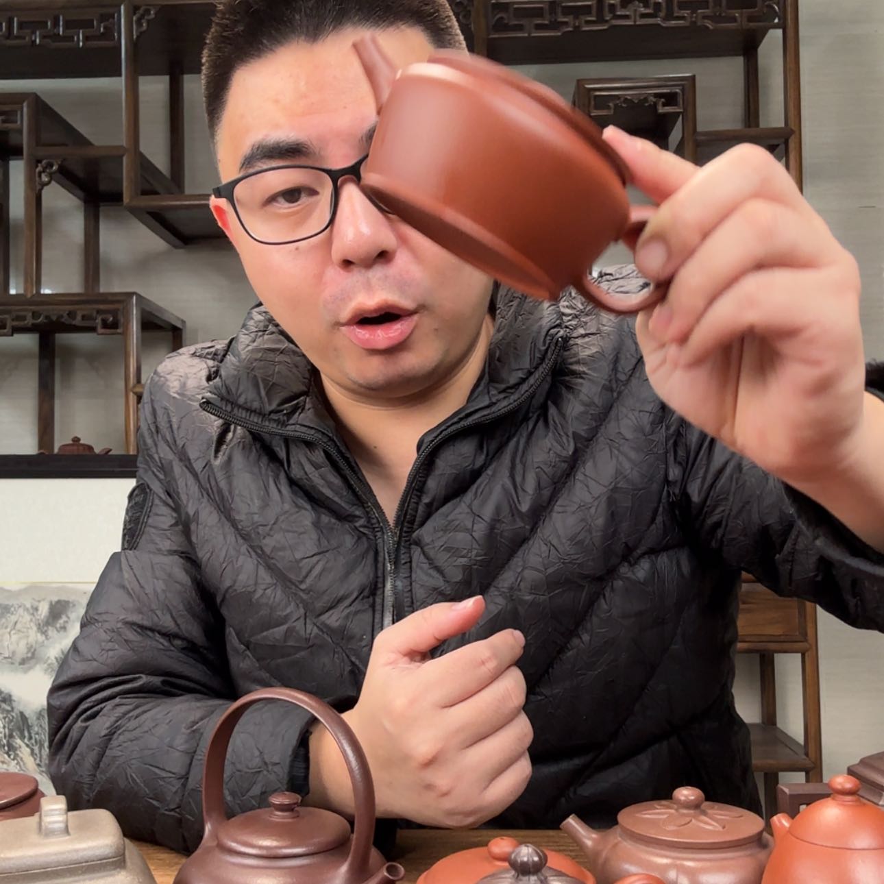 【闪购商品】红泥茶壶拾**?