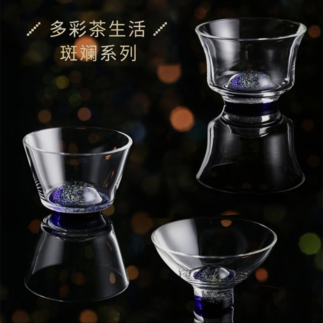 禾器斑斓·星空主人杯 高硼硅 玻璃个人杯 建议容量：80ml