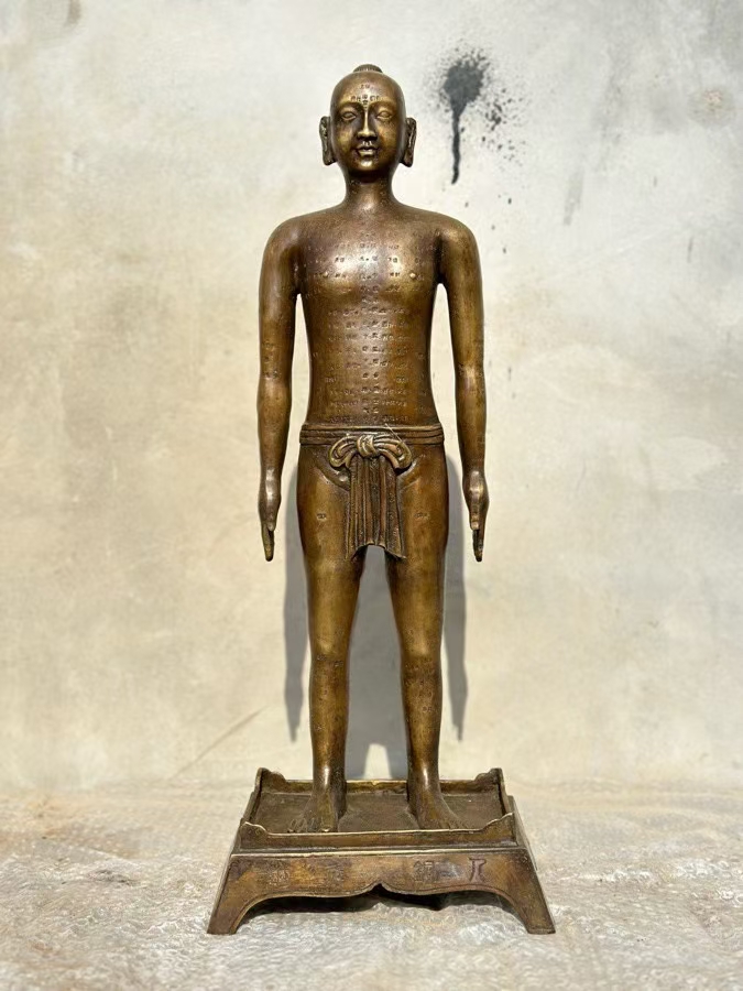 铜医人木艺轩24号链接，偏远地区不包邮针灸针灸模具小人官方正品