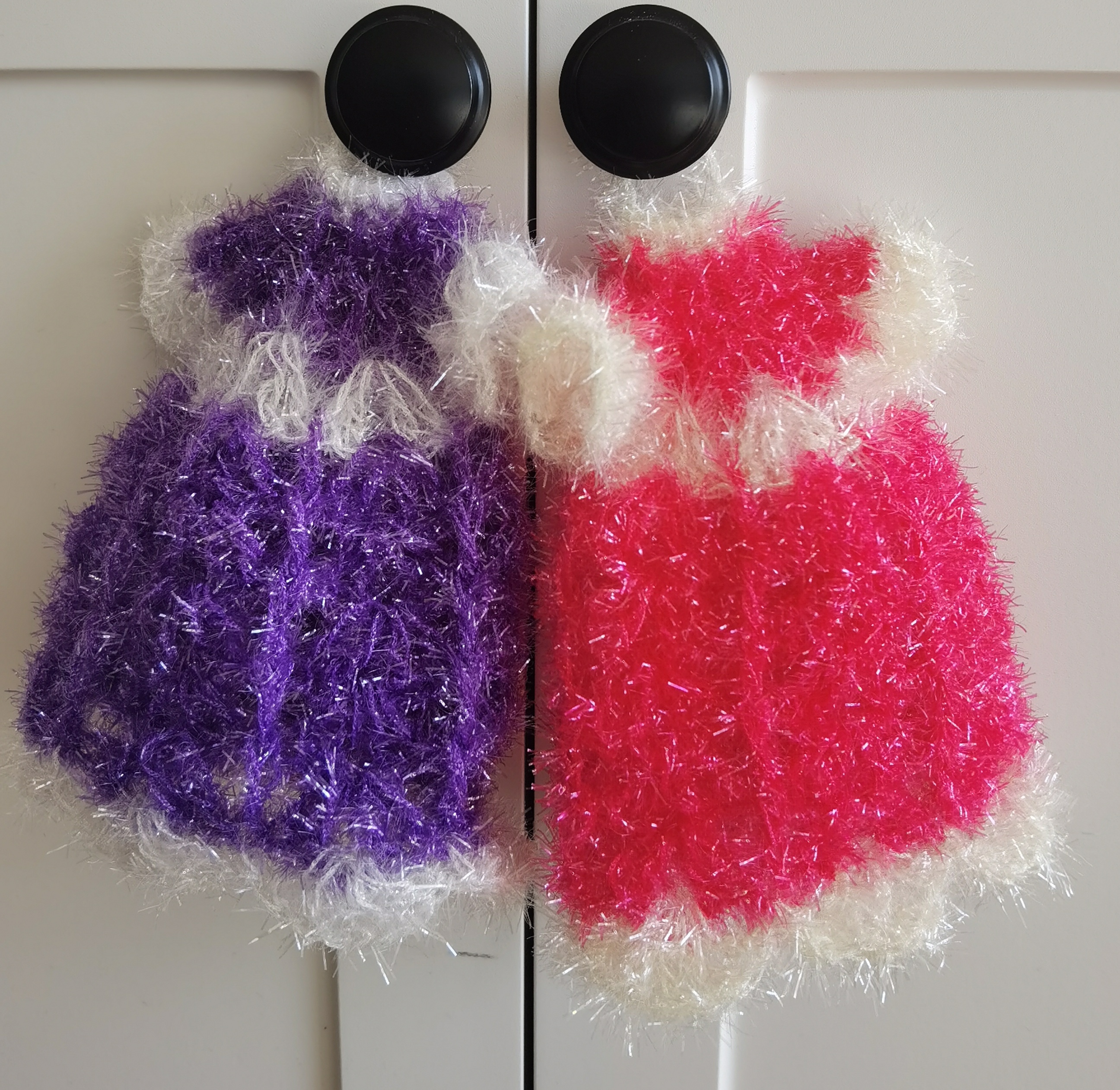 洗碗巾不沾油厨房小裙子结实耐用手工钩织家用儿童油利除泡沫丰富