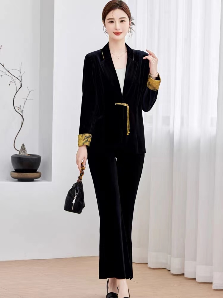 A101-A200女款修身显气质连衣裙百搭减龄时尚休闲外套