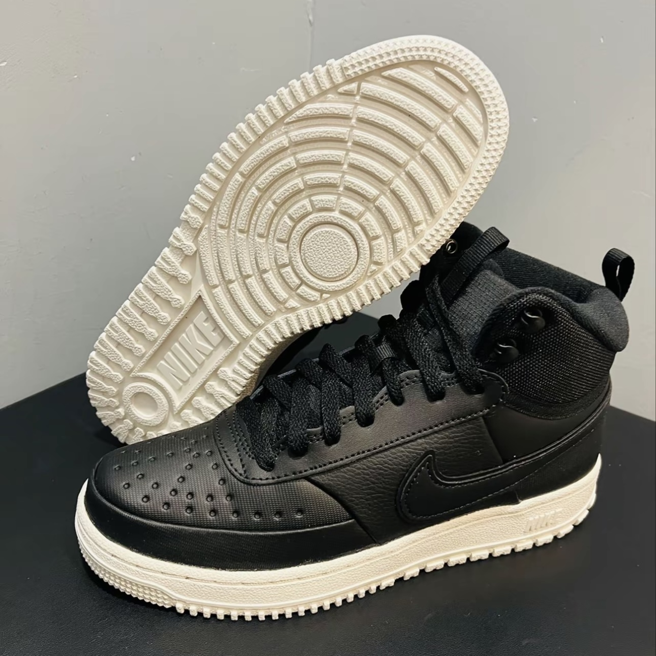 (断码清货)Nike/耐克 Court男款中帮百搭休闲板鞋DR7882-002
