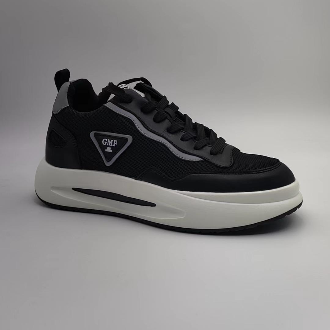 ZA7010黑灰休闲运动鞋男女情侣款B