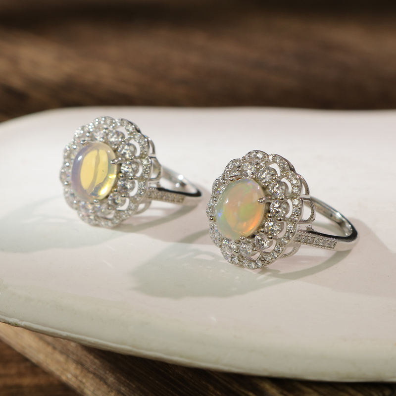 凰一品 欧泊戒指（多样性发一）