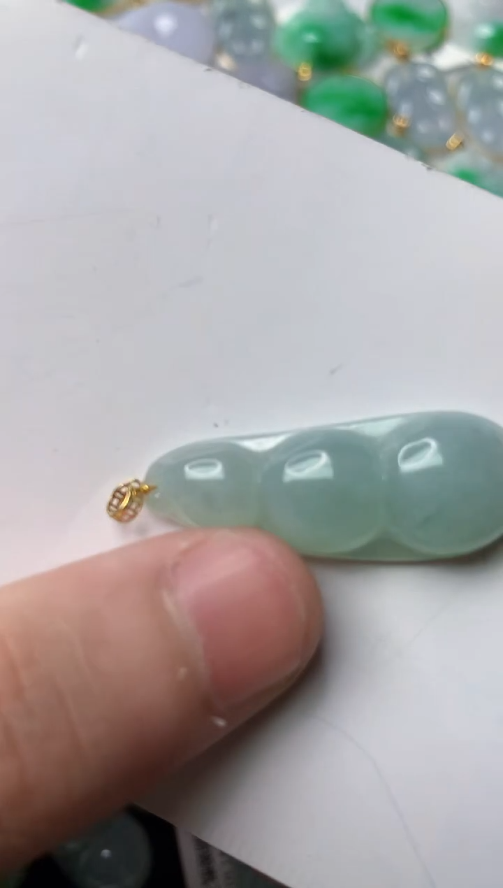 【闪购商品】翡翠颈饰18K金镶嵌1............