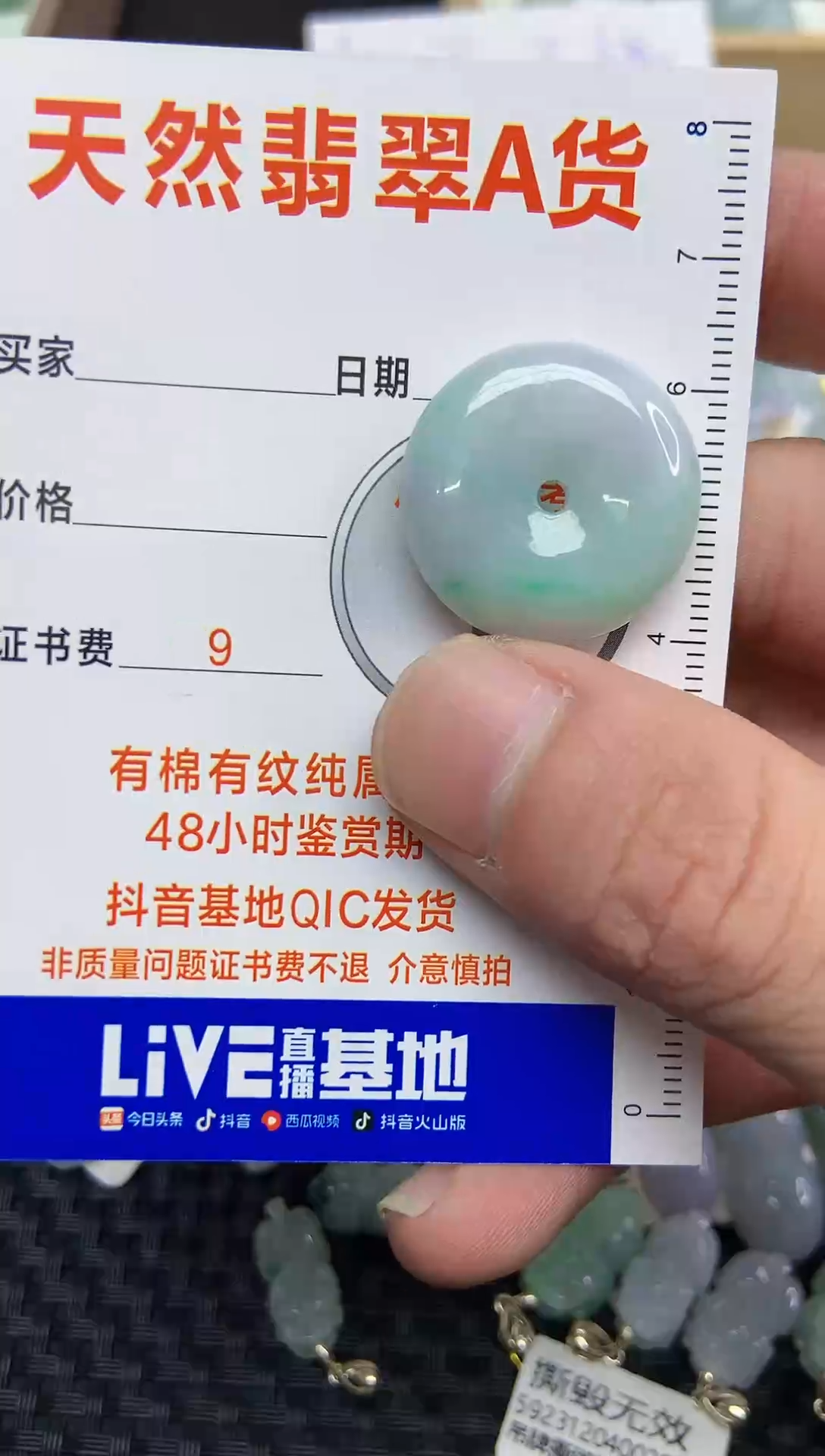 【闪购商品】翡翠颈饰未镶嵌29