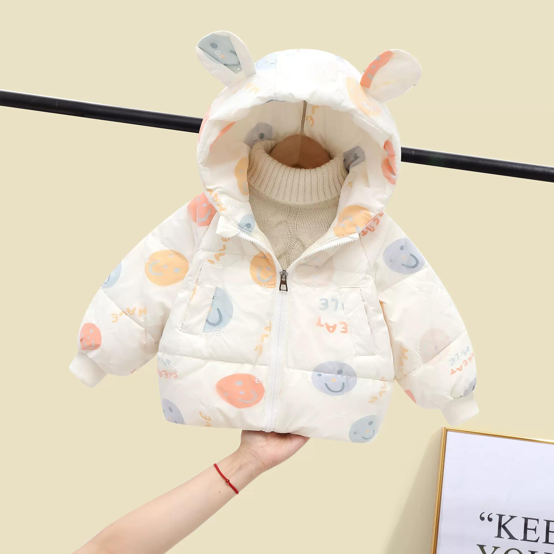 巴拉巴拉恩女童羽绒服2023新款洋派冬季轻薄3婴儿童2加厚0一1岁宝