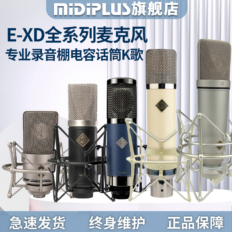  E-XD 麦克风专业录音棚电容话筒K歌主播主播录音设备全套松弛感