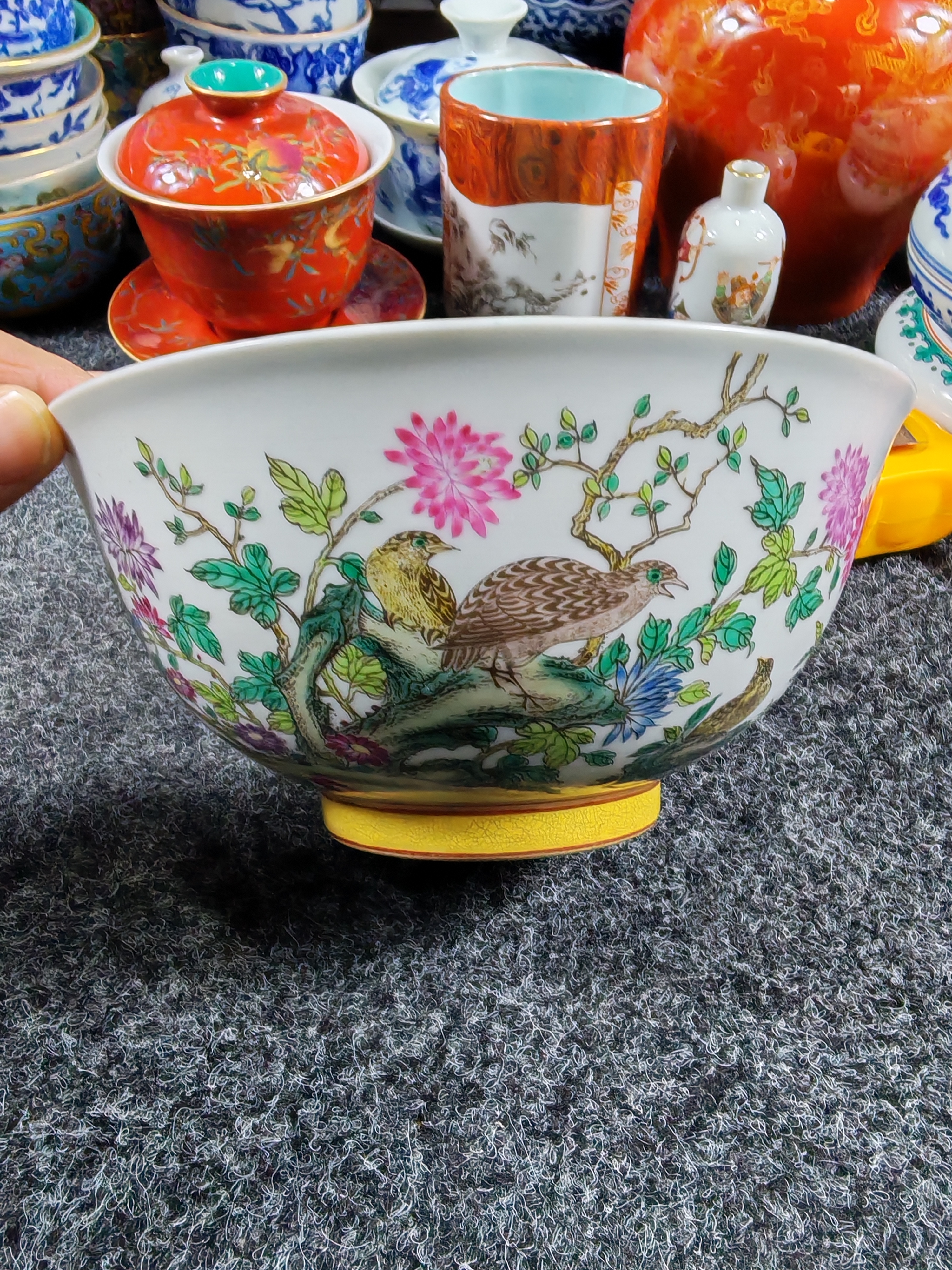 手工手绘陶瓷摆件工艺品