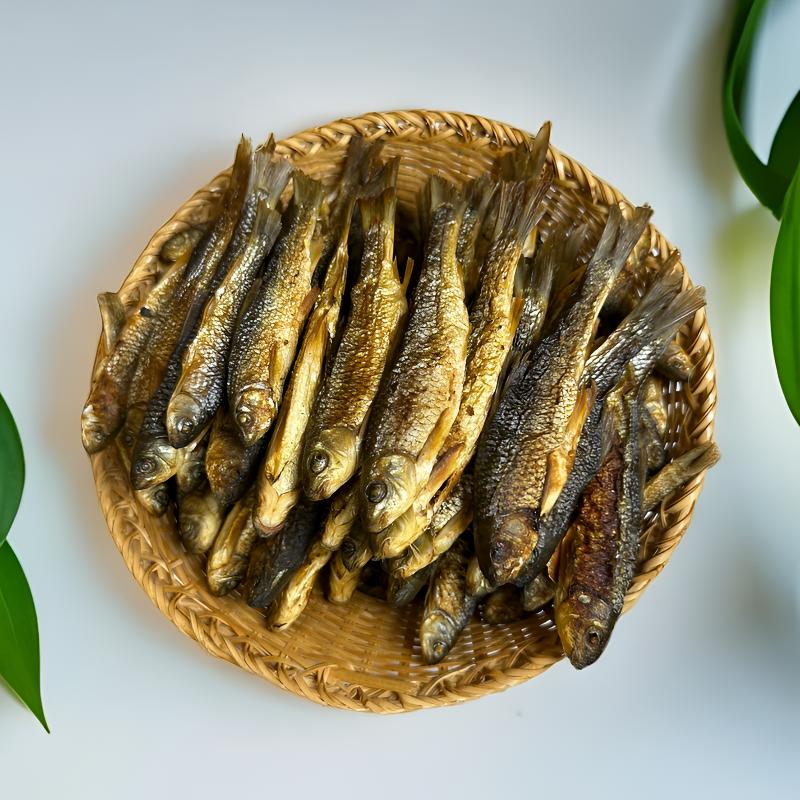 手工碳烤溪鱼干山肉质鲜美区农家淡水鱼干碳火烘鱼干山间小河鱼干