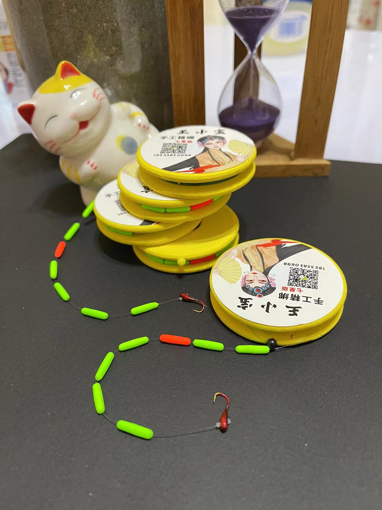 王小宝手绑  七星漂朝天钩线组 （3付）