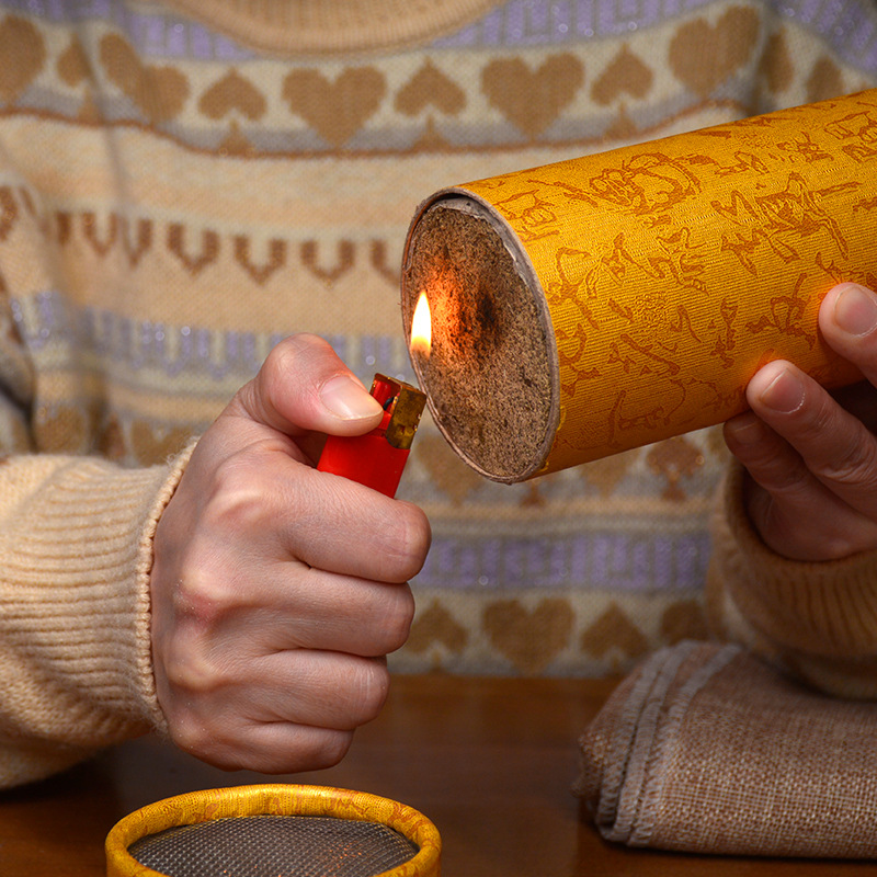 【蕲艾王厂长】7.0雷火灸四年蕲艾端午艾五道绒祛湿寒关节脾胃补阳