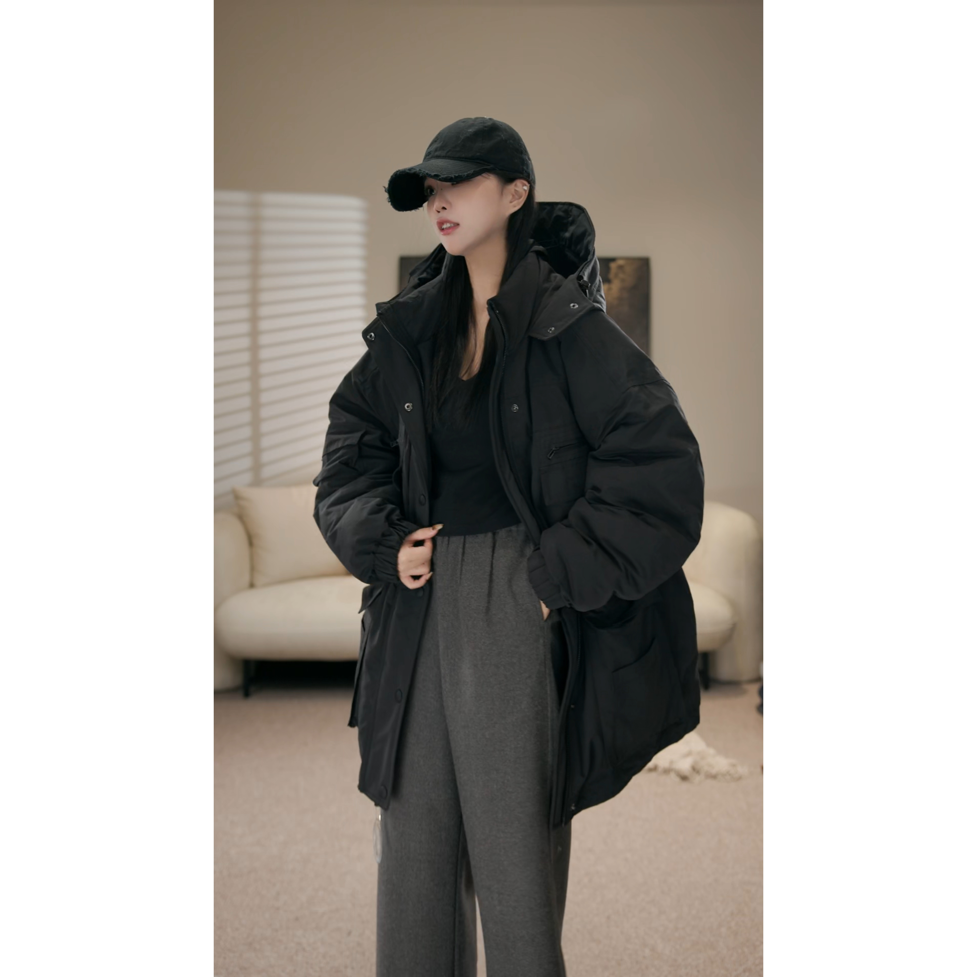 卢尚原创羽绒冲锋衣1669