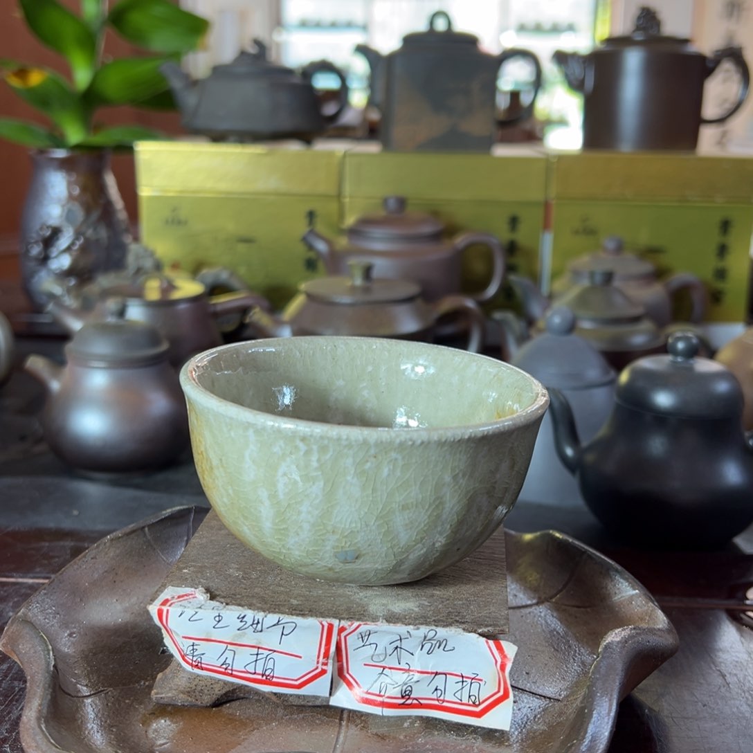 贵台龙窑柴烧茶杯A06