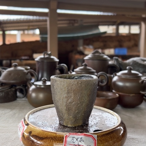 贵台龙窑柴烧艺术品A105
