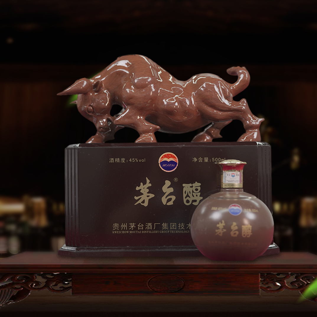 贵州 贵州茅台醇牛气冲天2007年45度浓香型白酒45度500ml