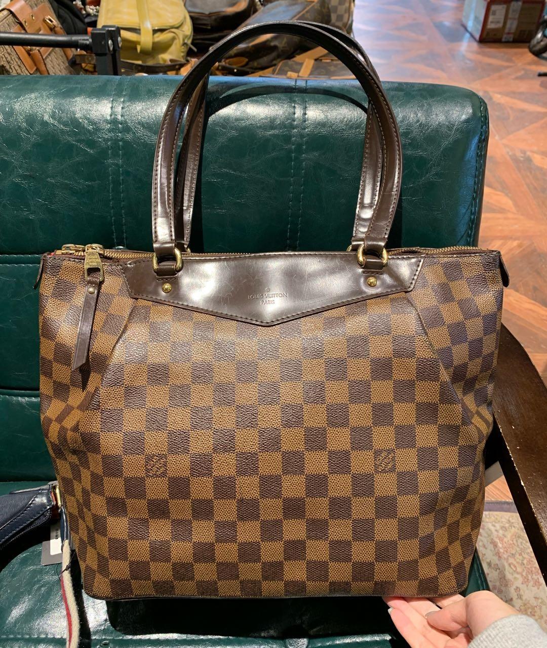 复燃精选/4121/LV 棕棋盘 大托特包
