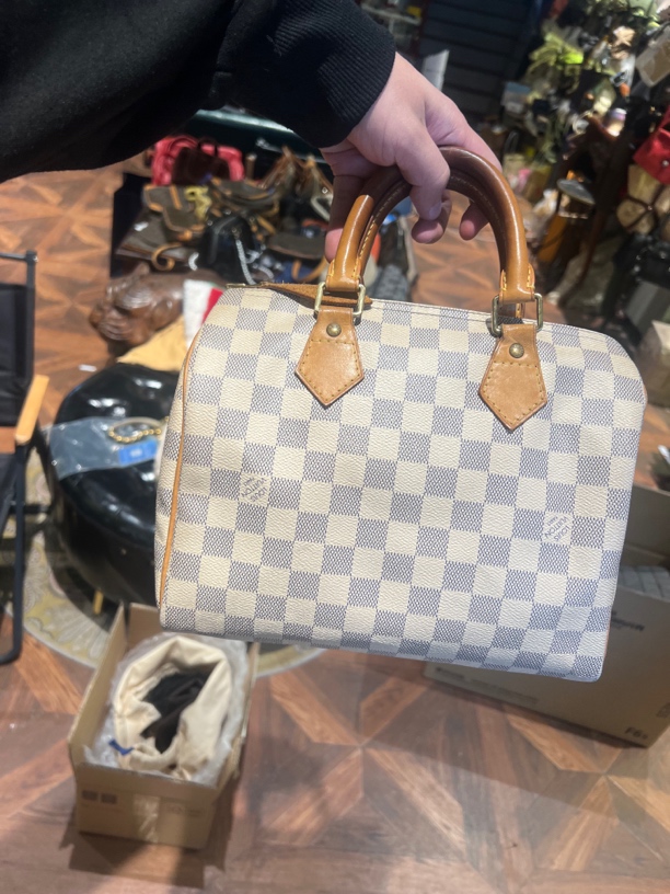 95新 LouisVuitton/路易威登 复燃精选/ speedy25手拎包
