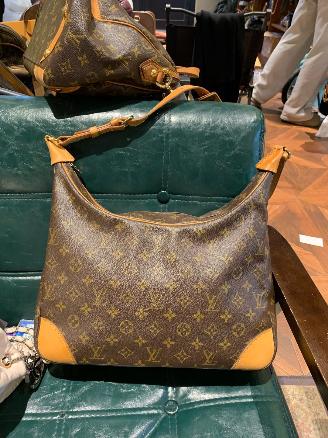 95新 LouisVuitton/路易威登 复燃精选/Lv大牛角
