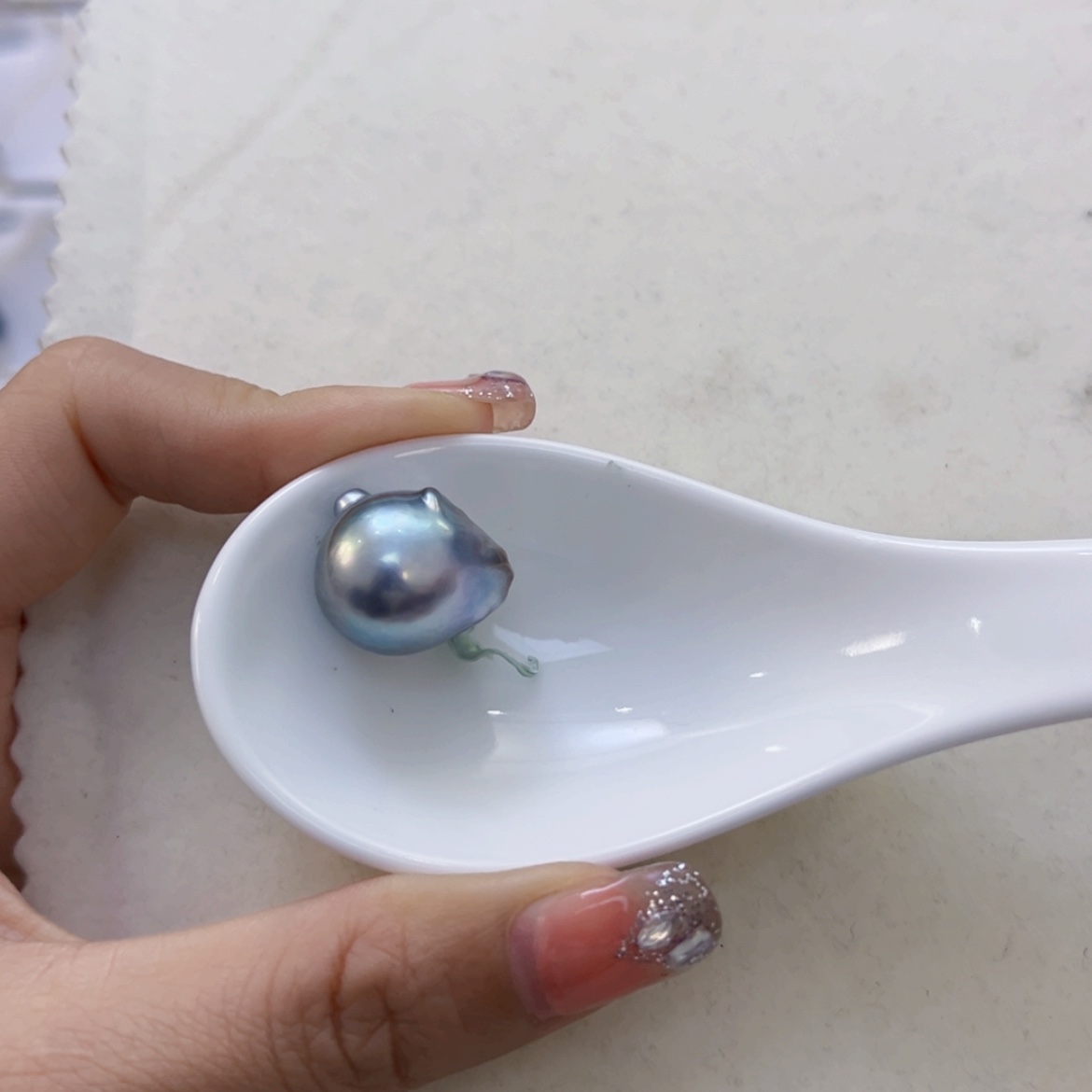 【闪购商品】海水珍珠裸珠未镶嵌不退不换*花